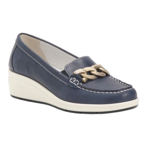 ENVAL SOFT Made In Italy Leather Sneakers size 38
